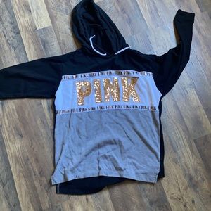 Pink hoodie